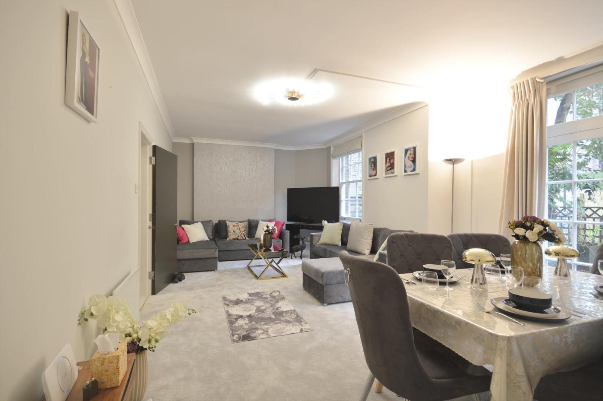 Kensington Apartment, Breakfast, 2 Baths London Exteriör bild